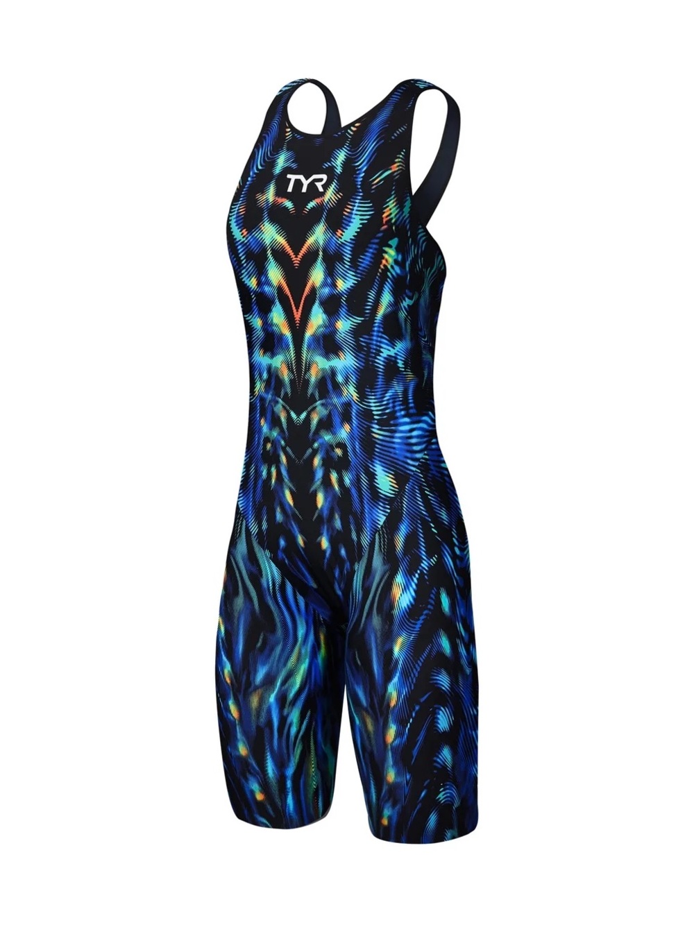TYR || Venzo Genesis Tech Swimsuit in Crystal Rainbow Tie Dye 26